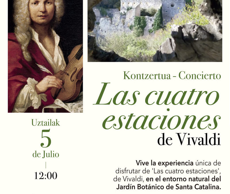 El Jardín acoge la interpretación de ‘Las Cuatro Estaciones’, de Vivaldi