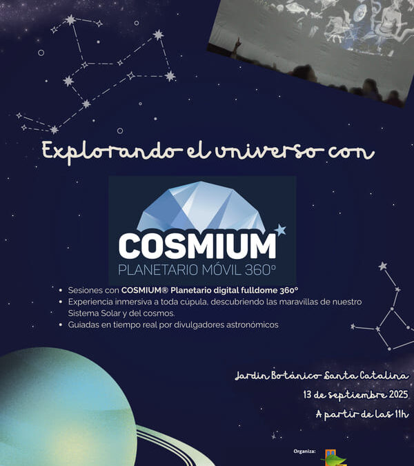 Explorando el universo con COSMIUM planetario digital fulldome 360º