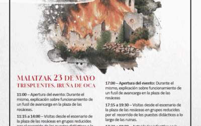 Santa Catalina recrea la quema del monasterio el 23 de mayo
