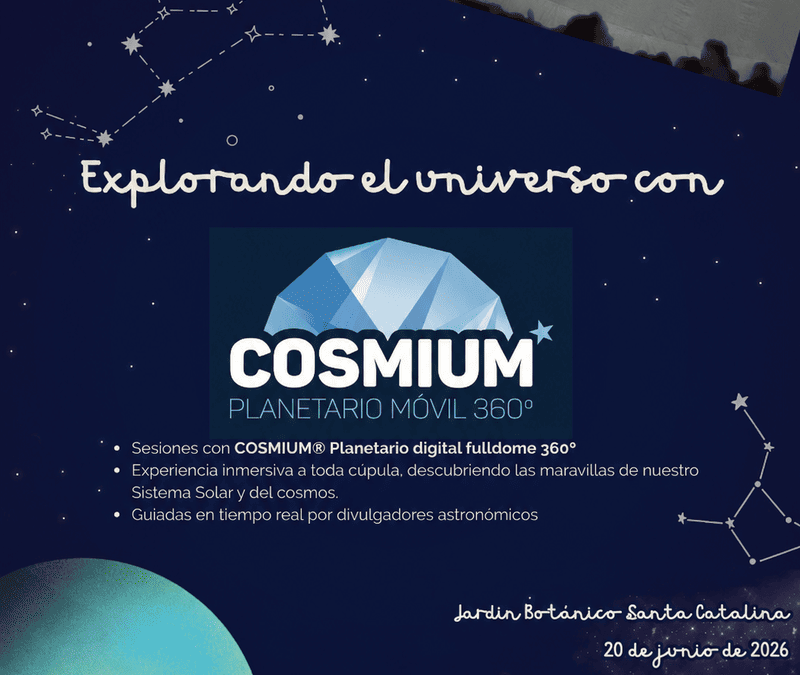 El Jardín Botánico de Santa Catalina propone un viaje al cosmos y la imaginación el fin de semana